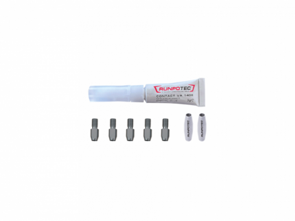 RUNPOTEC GF3 SLIM Onarım Seti Ø 3 mm 8-parça, için Fiberglas Çubuk Ø 3 mm - 20951